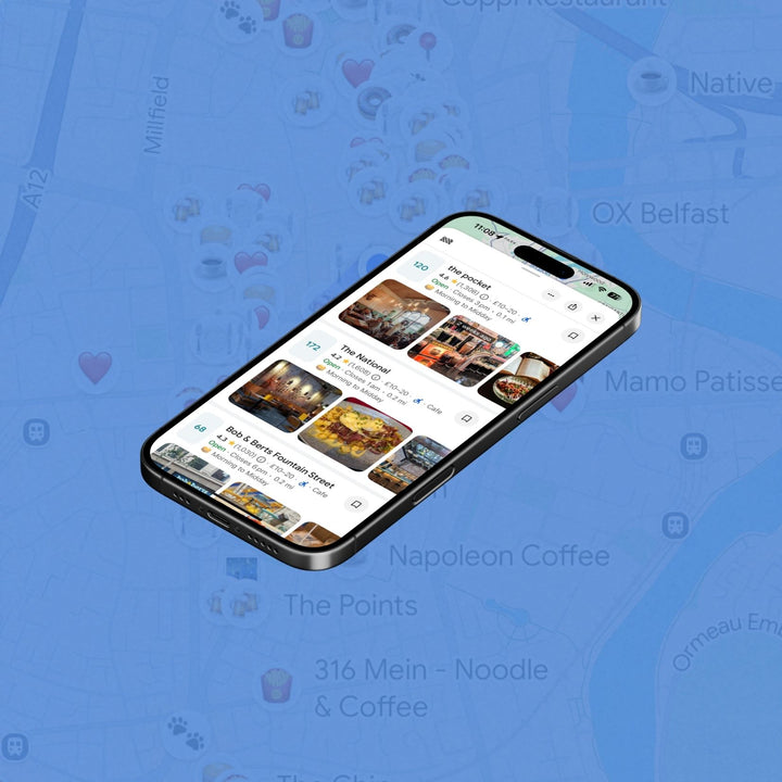 Inspiring Belfast Food &amp; Drink (Digital) +  Live Map