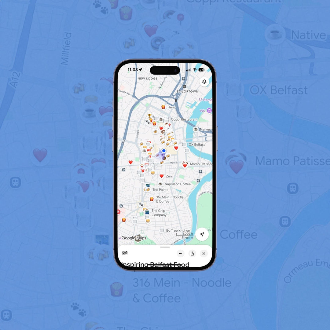 Inspiring Belfast Food &amp; Drink (Digital) +  Live Map
