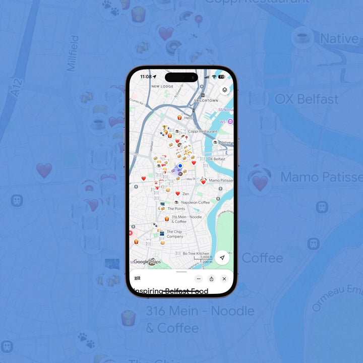Inspiring Belfast Food &amp; Drink (Digital) +  Live Map