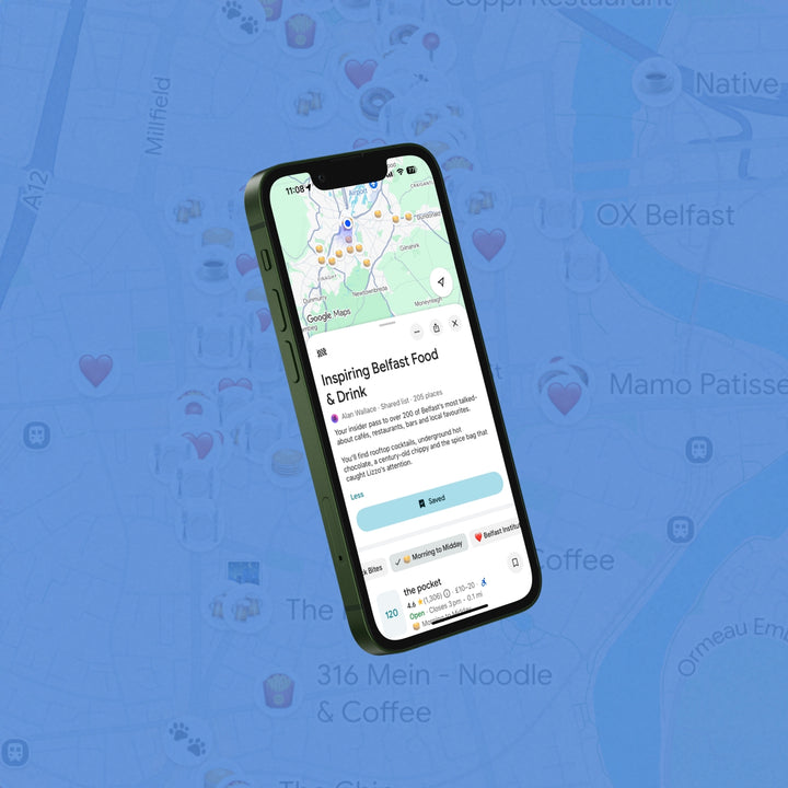 Inspiring Belfast Food &amp; Drink (Digital) +  Live Map